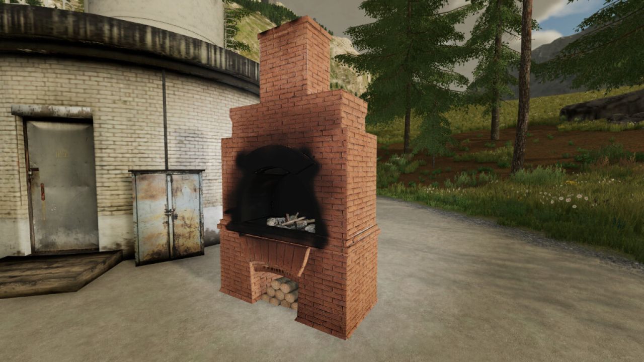 Oven Brick Grill (Prefab)