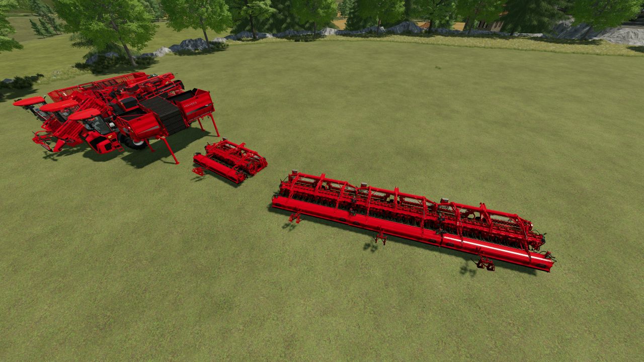 Pack Holmer beets With harvester 16m