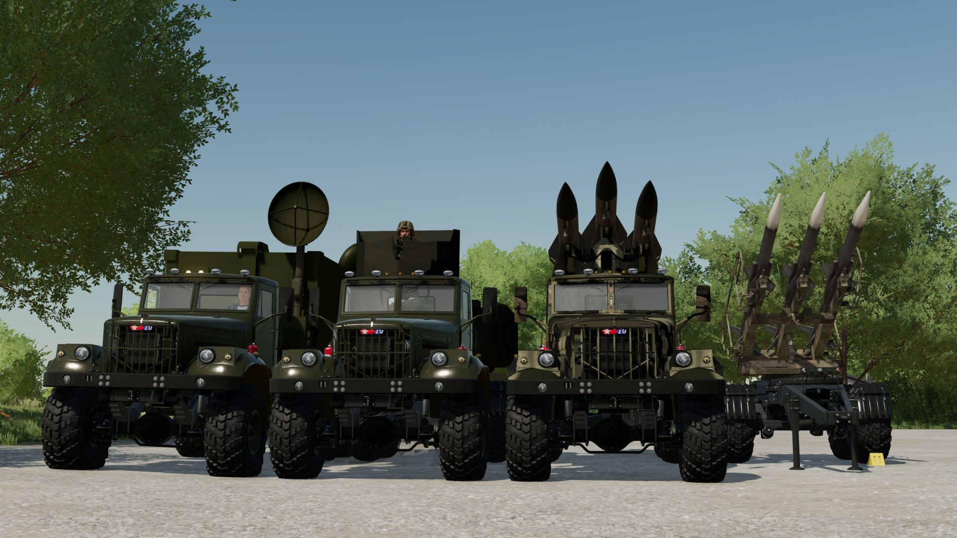 PACK KRZ14 MISILES - SATELITE