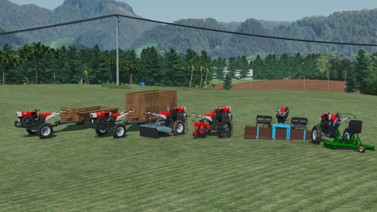 Pack Micro Tractors And Implements