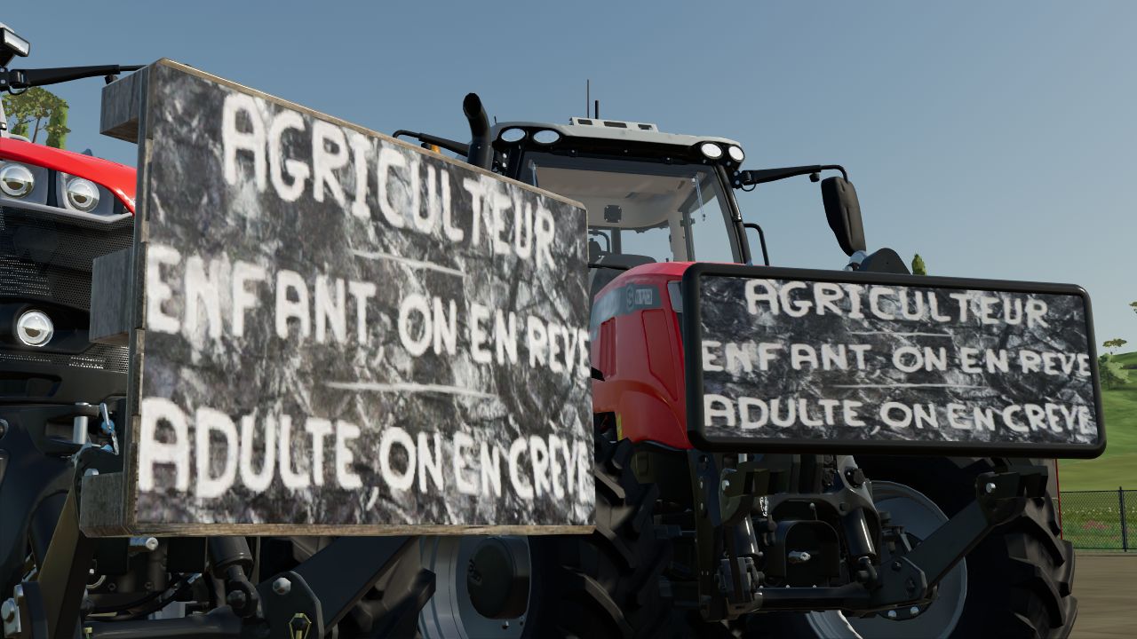 Pack de Panneaux de Manifestation Agricole