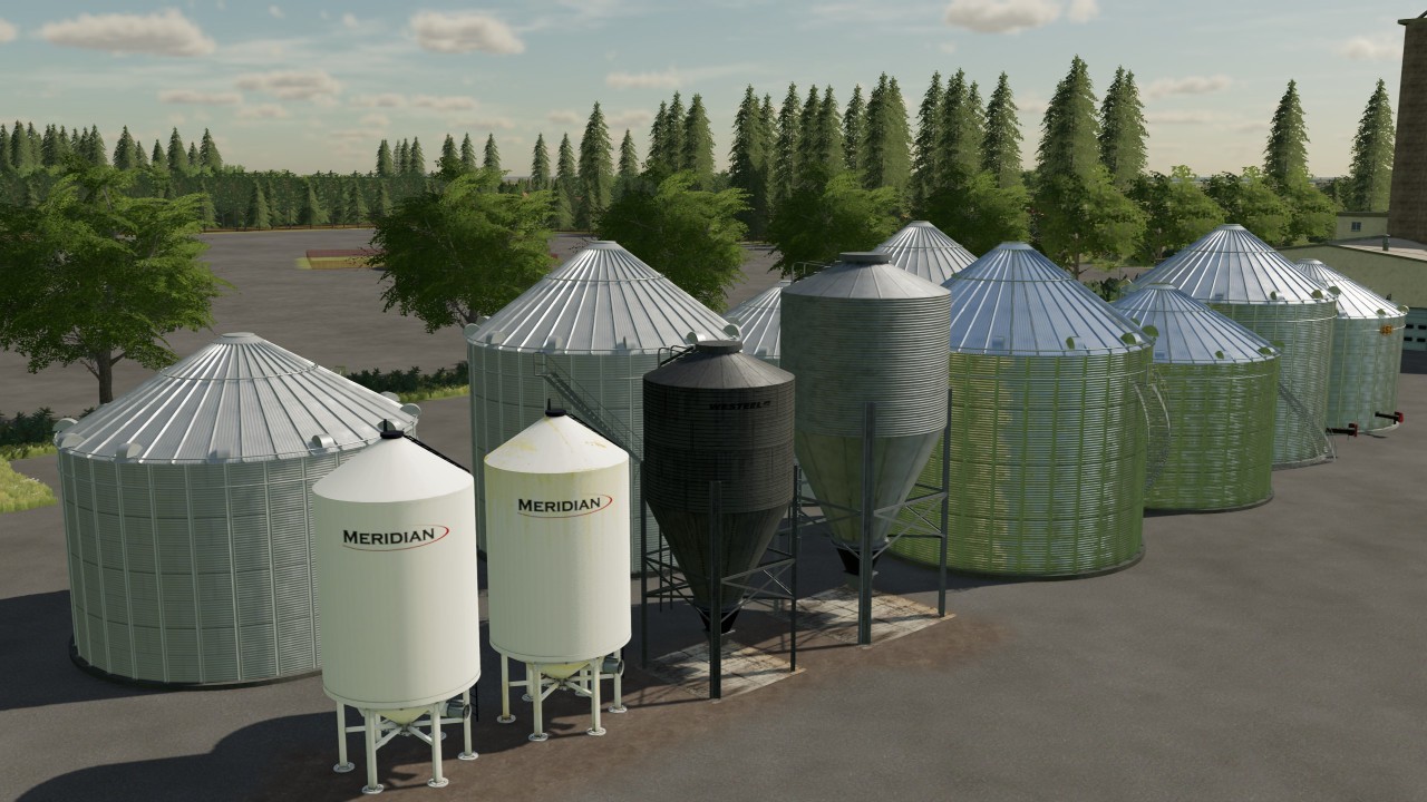 Packung Silos