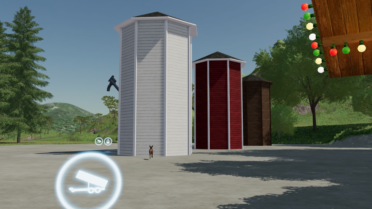 Confezione di silos in legno