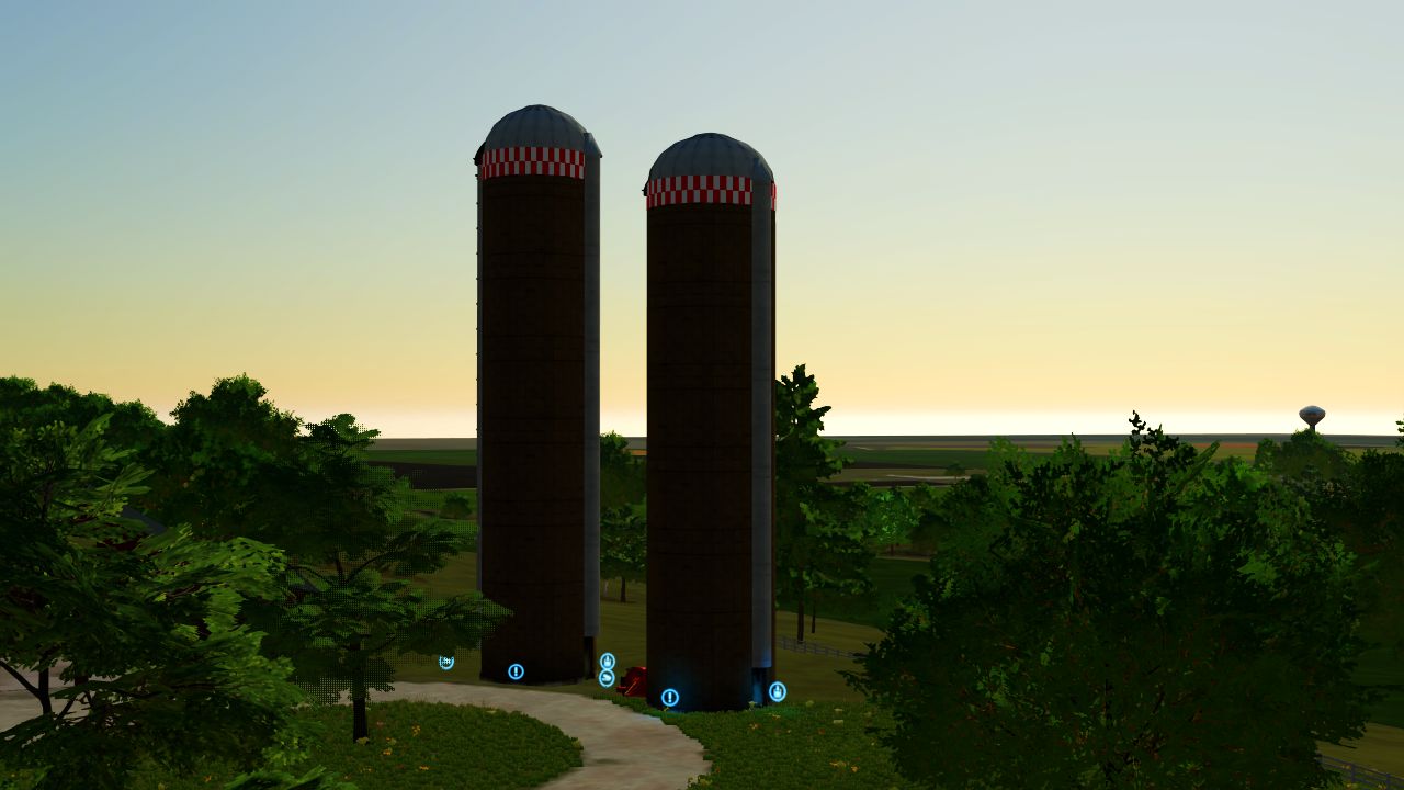 Imballare silos per insilati
