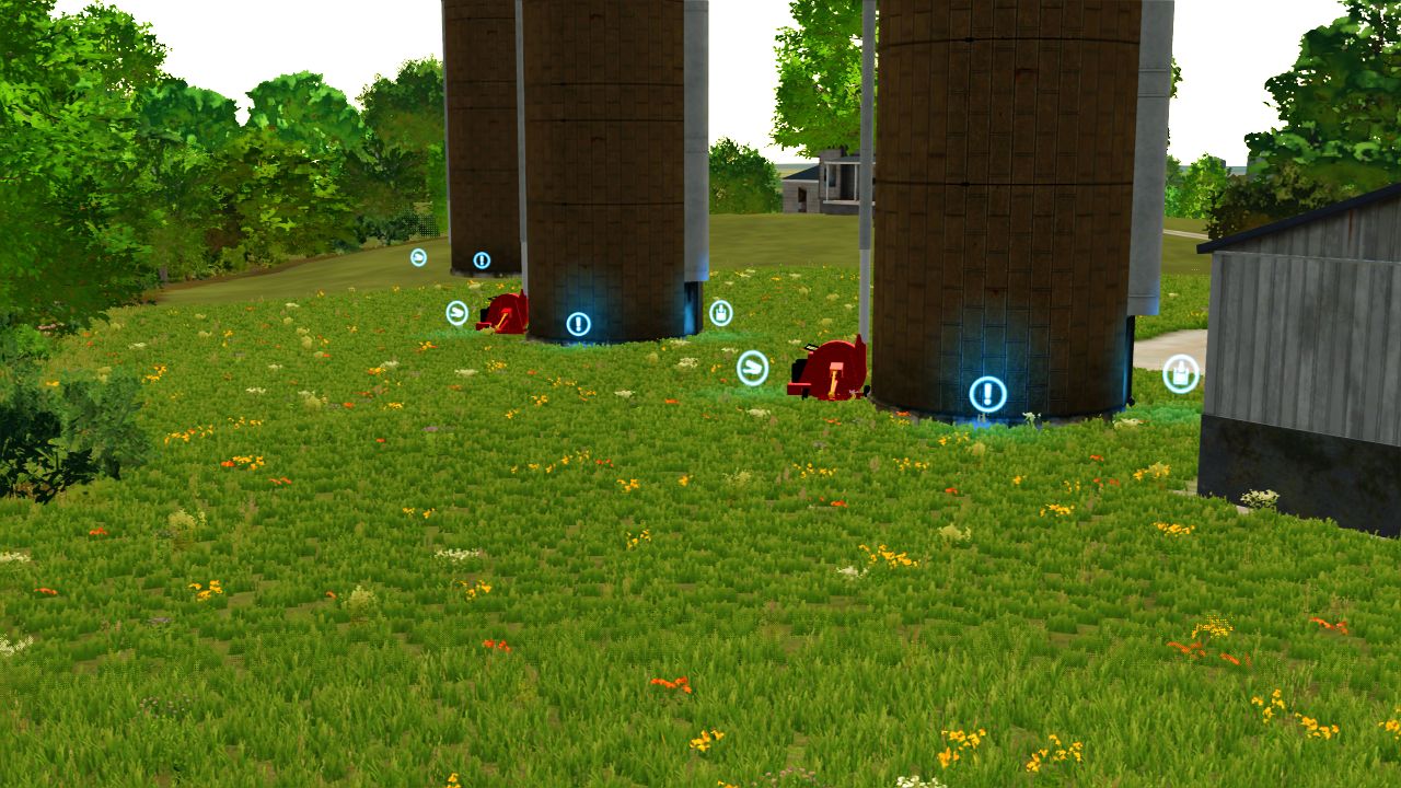 Imballare silos per insilati