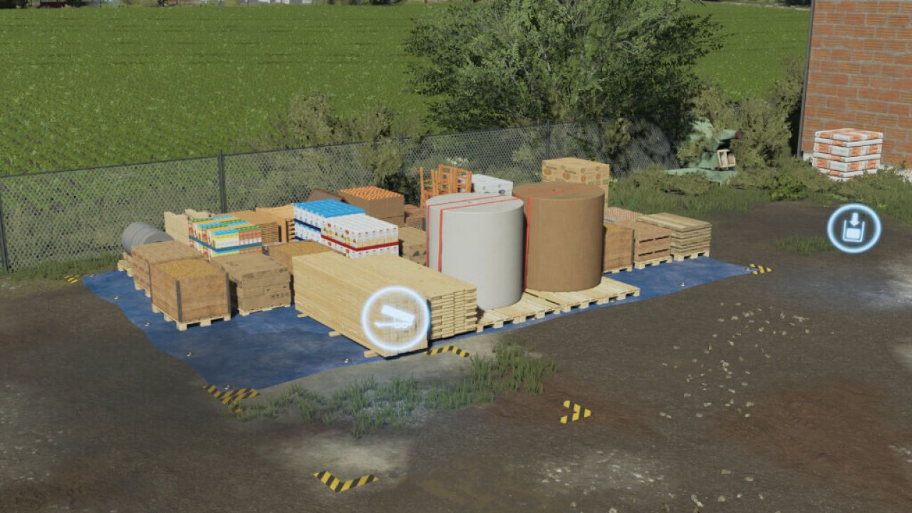 Pack Tarpaulin FS22 KingMods Pack tarpaulin fs22 kingmods
