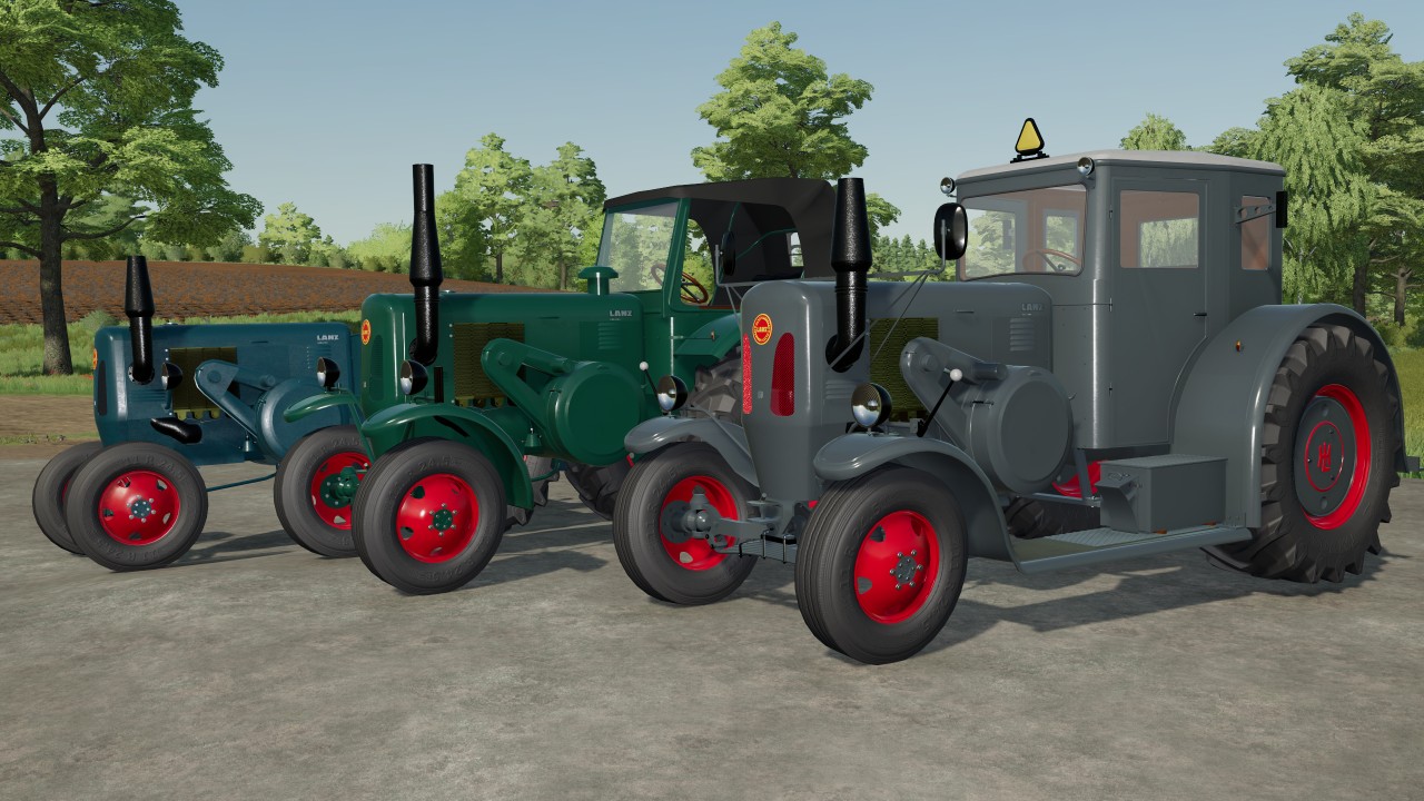 Pack tractors Lanz