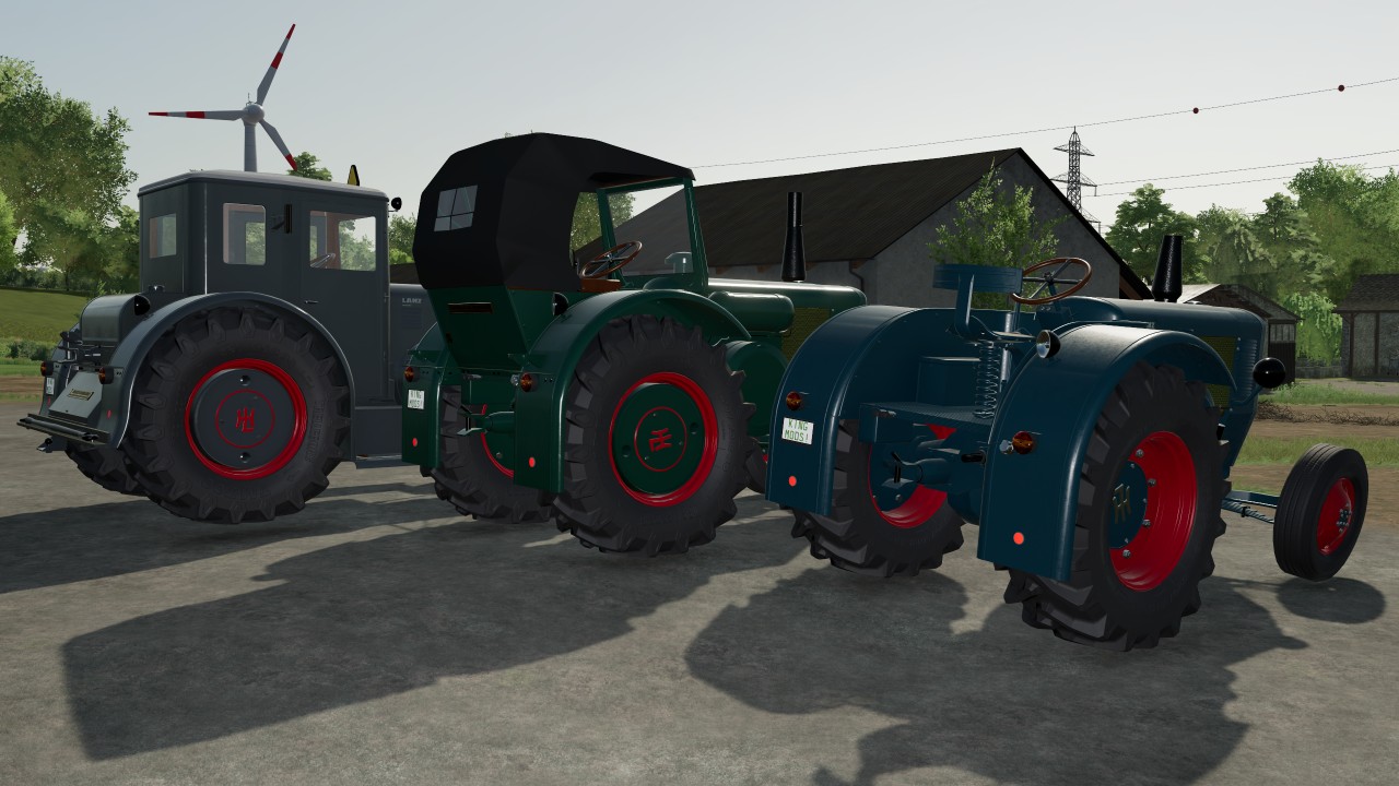 Pack tractors Lanz