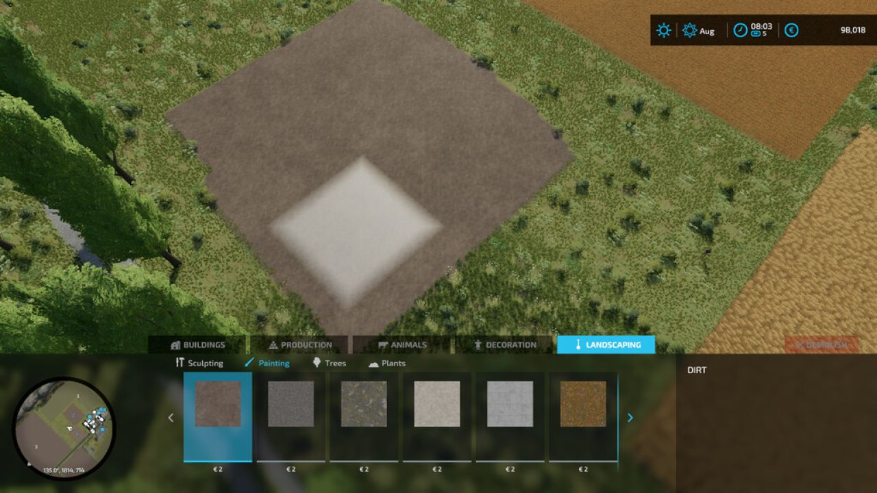 Paintable Field