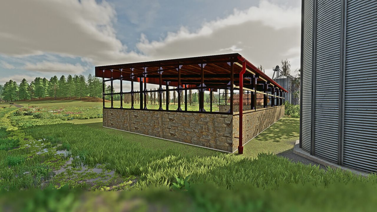 Pallet And Bale Storage Hall