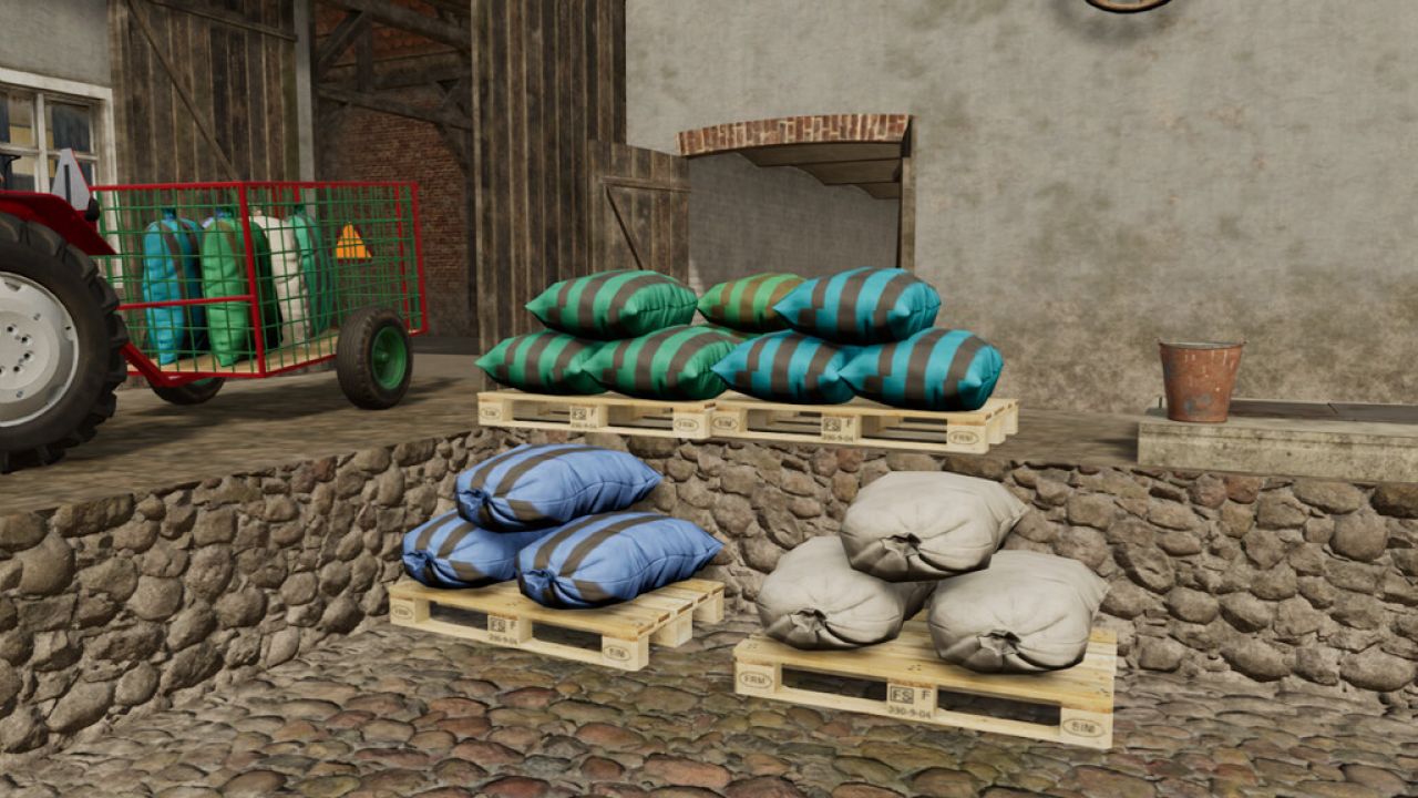 Pallet Con Sacchi Usati