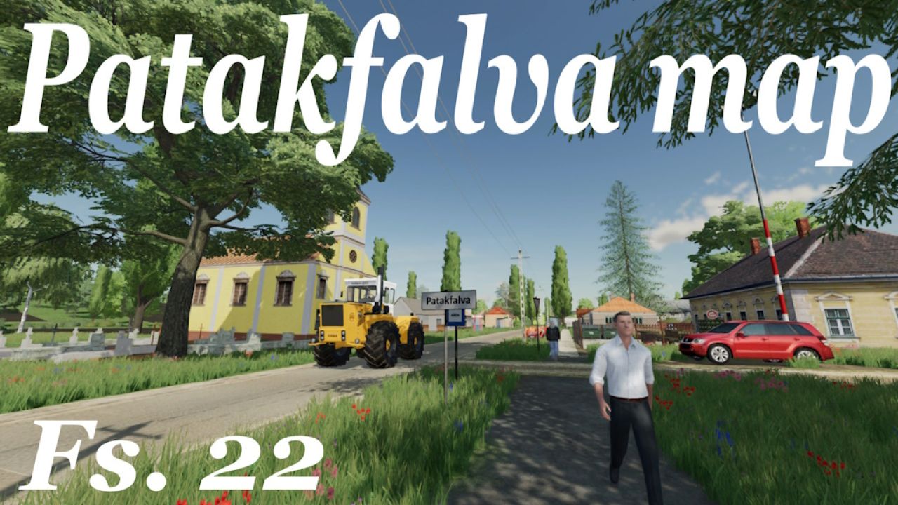 Patakfalva map