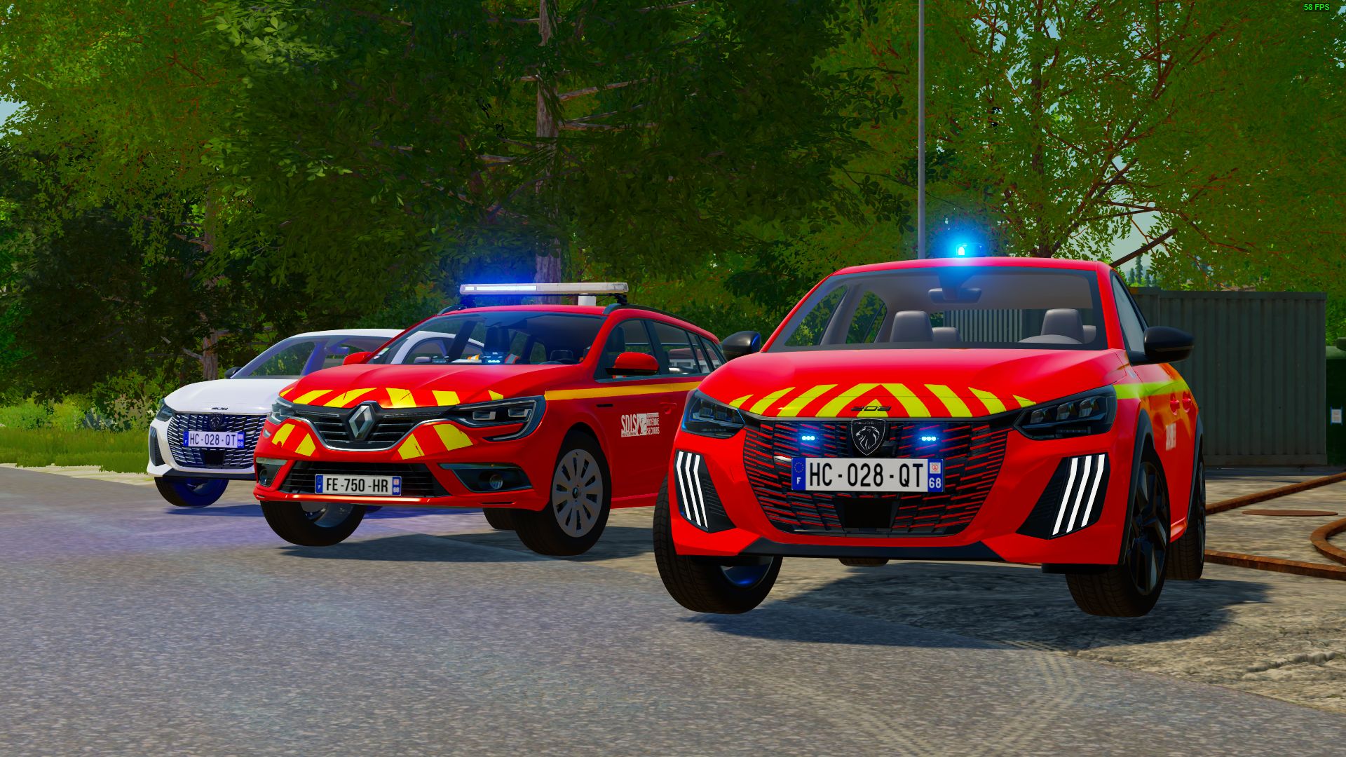 Peugeot E208 2024 | GPRI SDIS 68