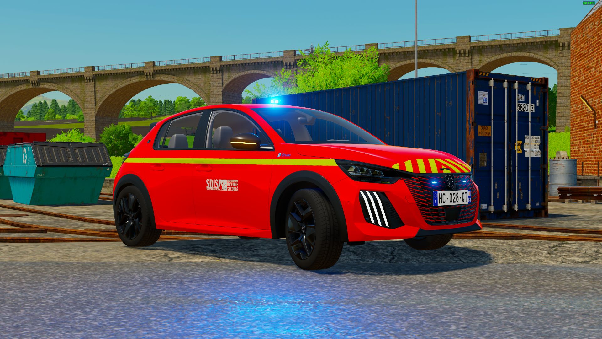 Peugeot E208 2024 | GPRI SDIS 68