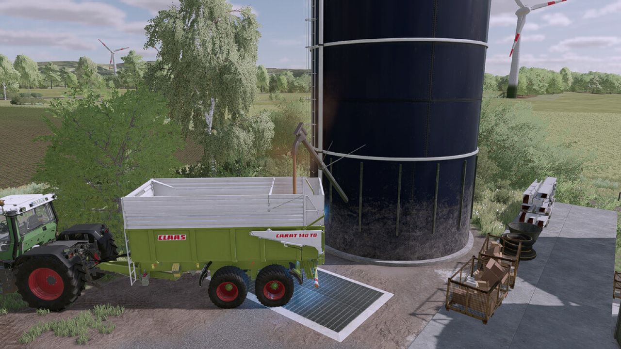 Pig Food Silo