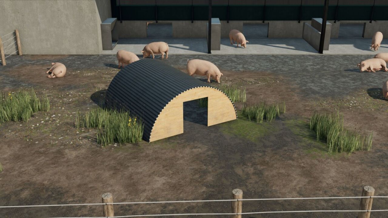 Pig Shelter (Prefab)
