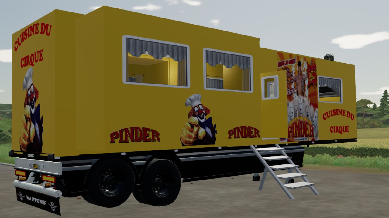 Pinder Circus Küchentrailer
