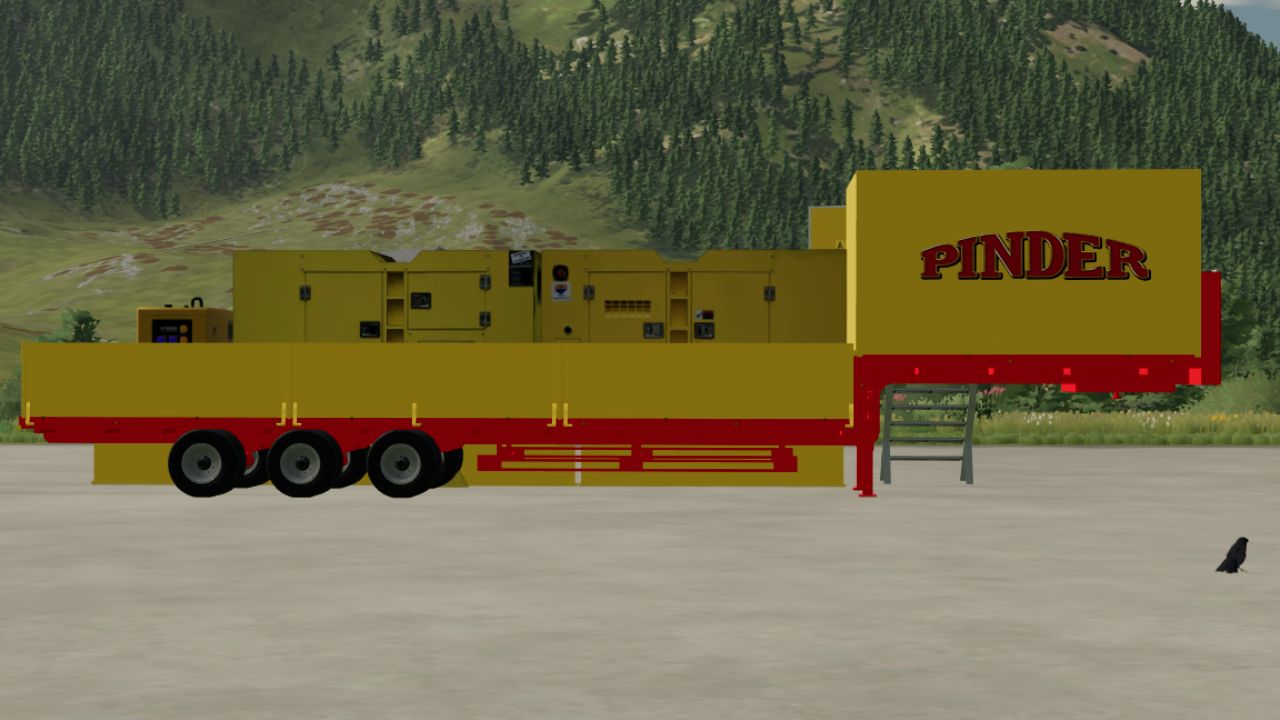 Pinder generator trailer