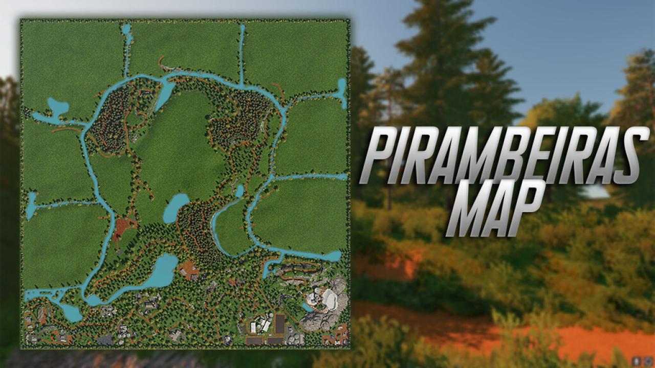 Pirambeiras Map