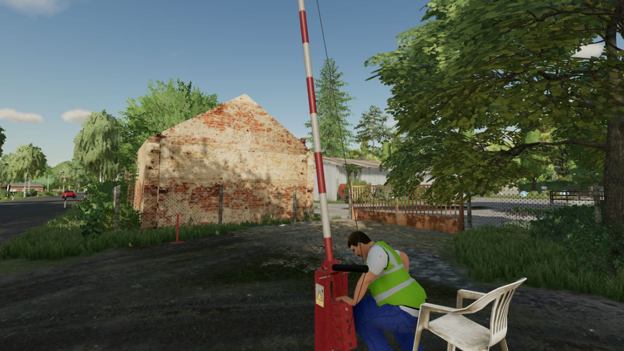 Plaatsbare geanimeerde barrière