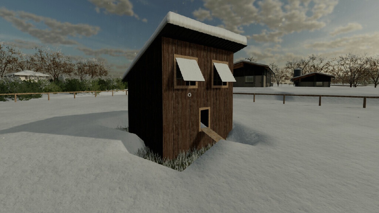 Placeable Chicken Coop