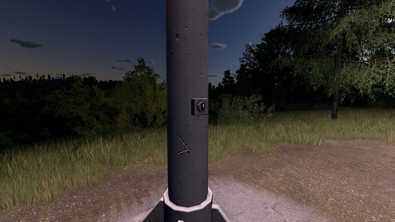 Placeable Floodlight Poles