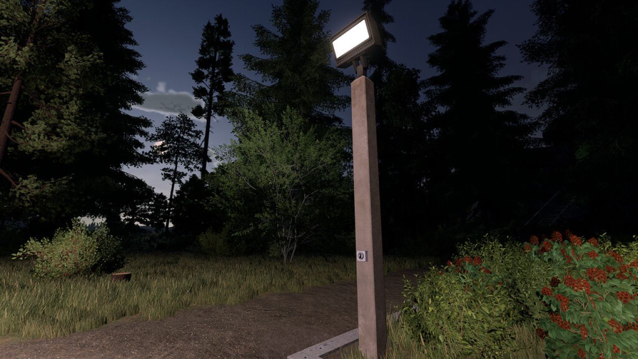 Placeable Floodlight Poles