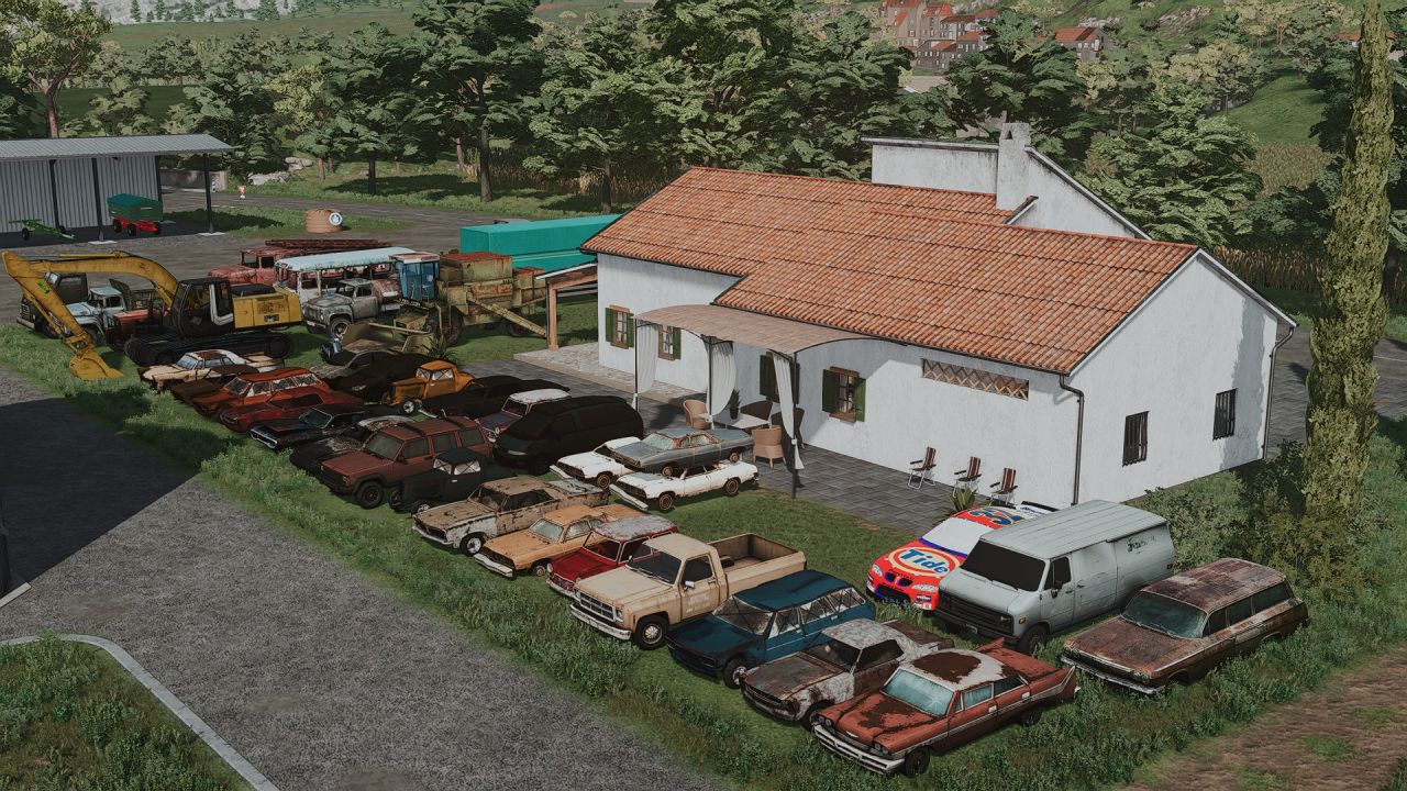 Auto da discarica posizionabili