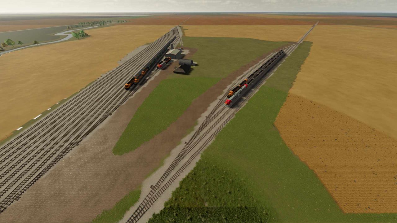 Platzierbare Eisenbahnschienen