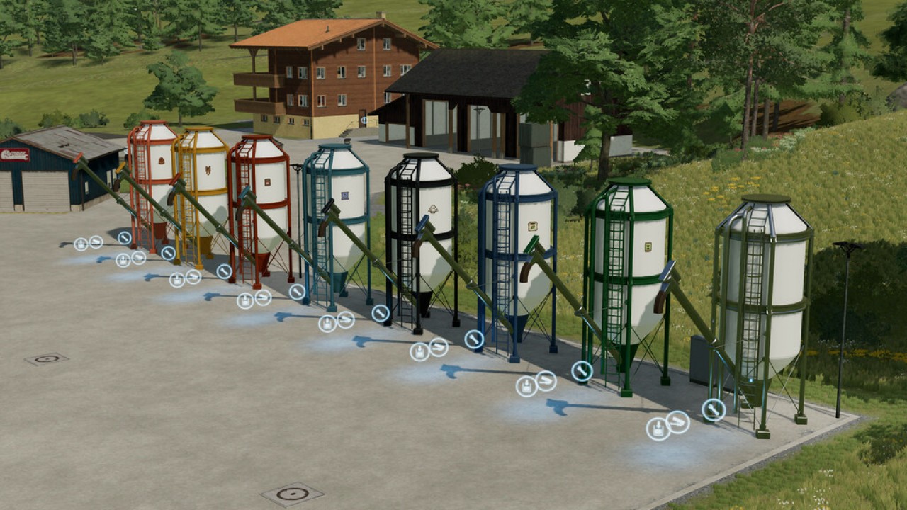 Placeable Silos