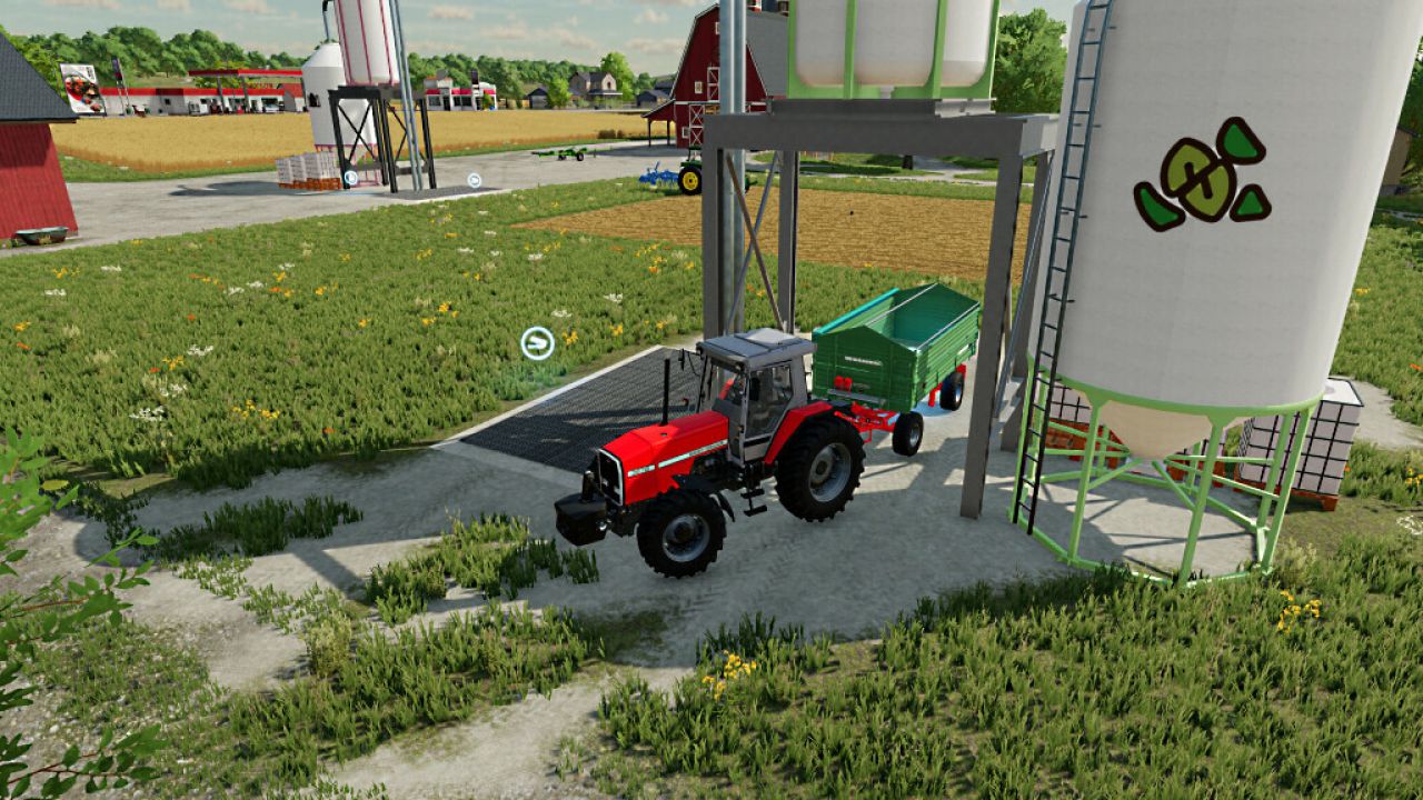 Placeable Storage Silo