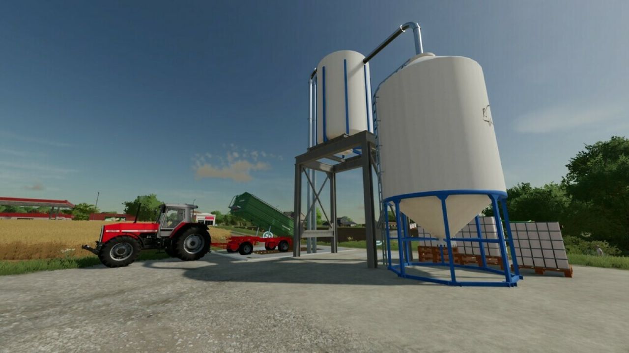 Placeable Storage Silo