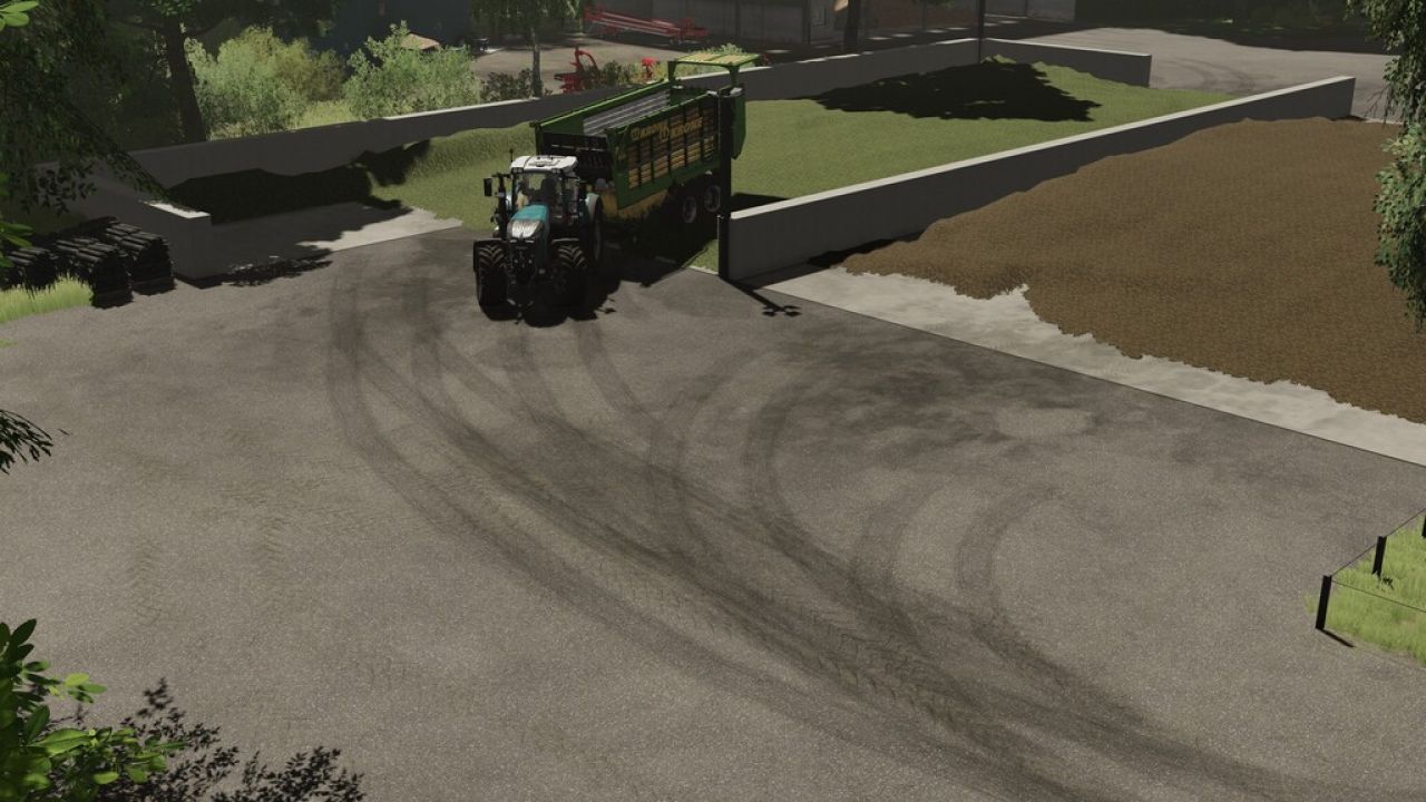 Placeable Tire Tracks