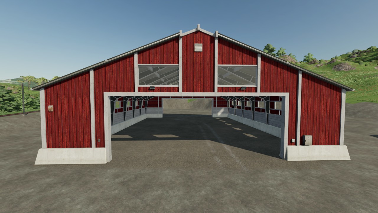 Placeable vehicle barn