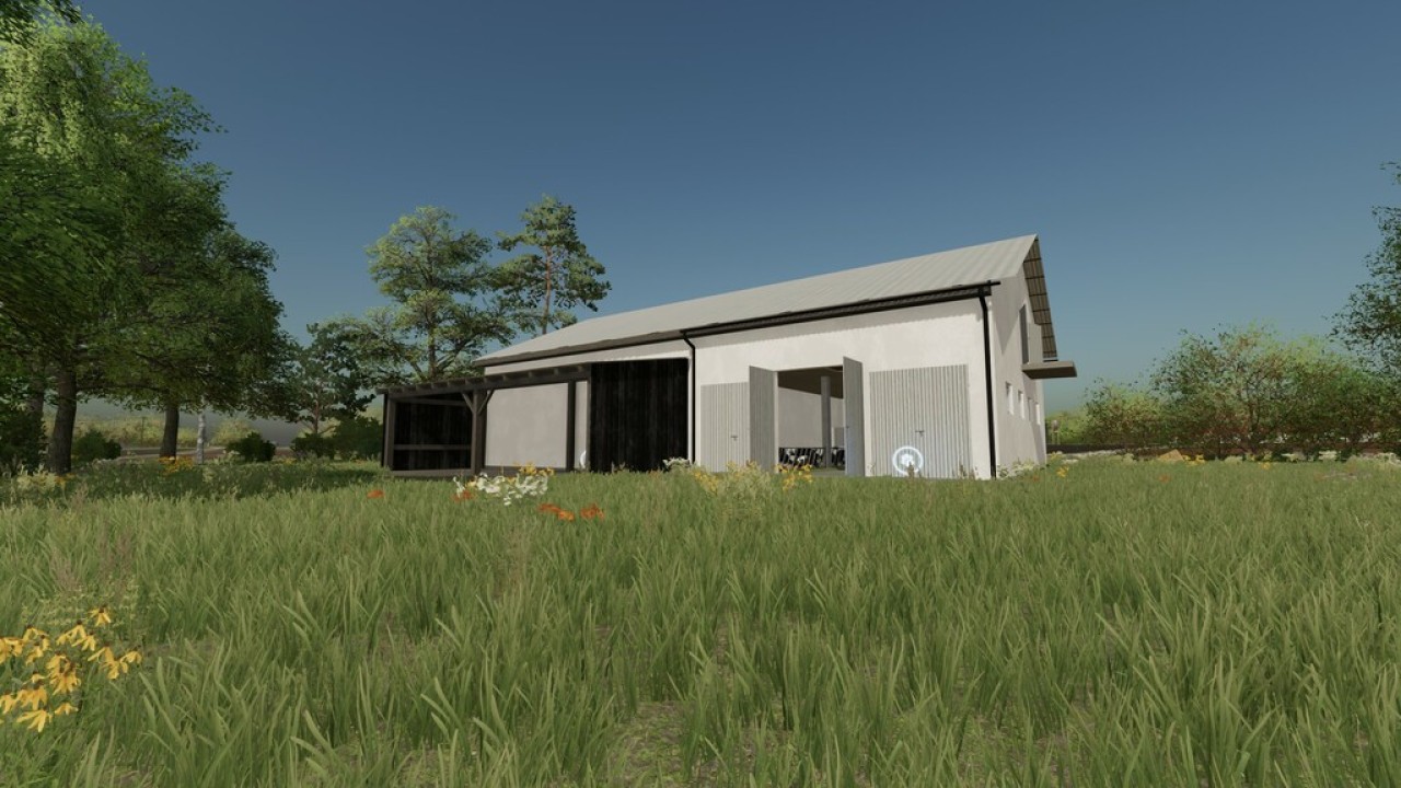 Plastered Cowshed