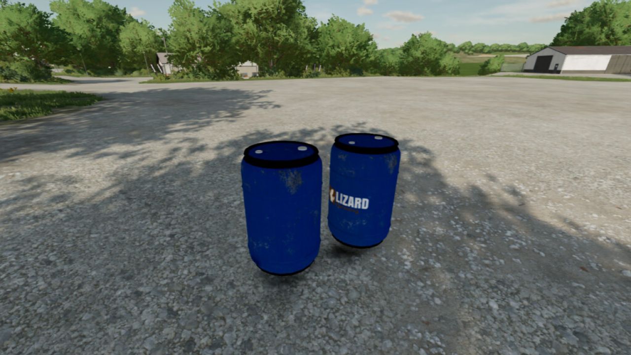 Plastic Water/Fertilizer Barrels