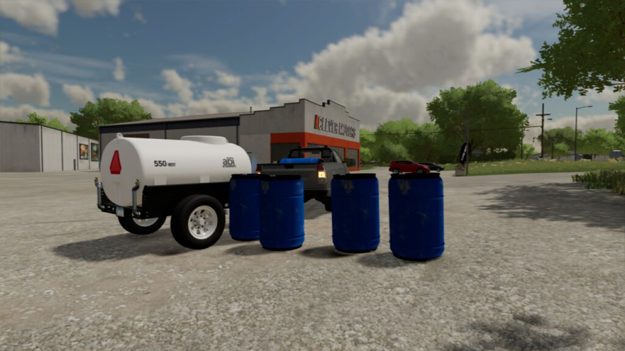 Plastic Water/Fertilizer Barrels