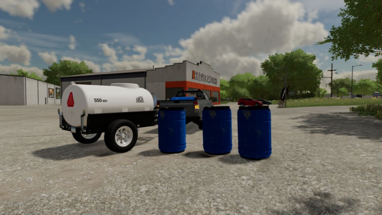 Plastic Water/Fertilizer Barrels