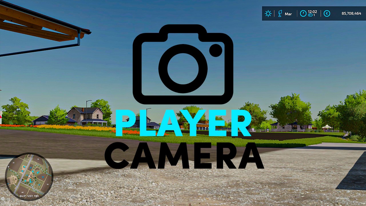 Player Camera FS22 - KingMods