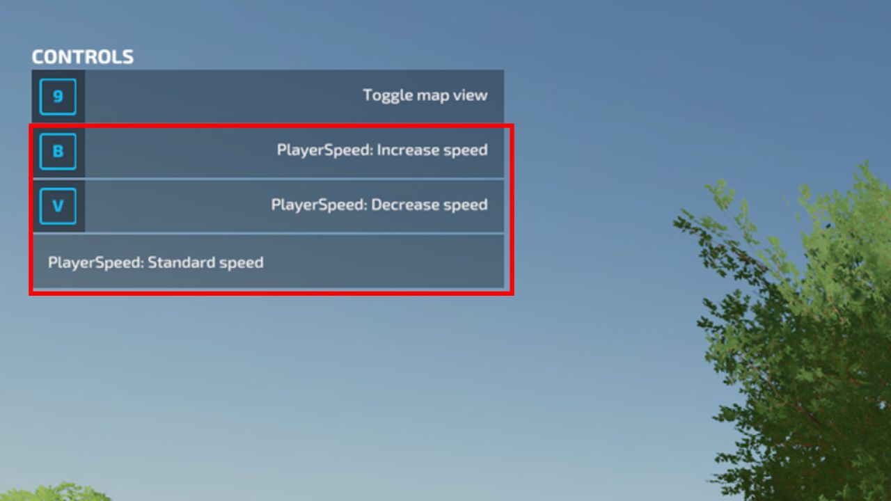 Player Speed