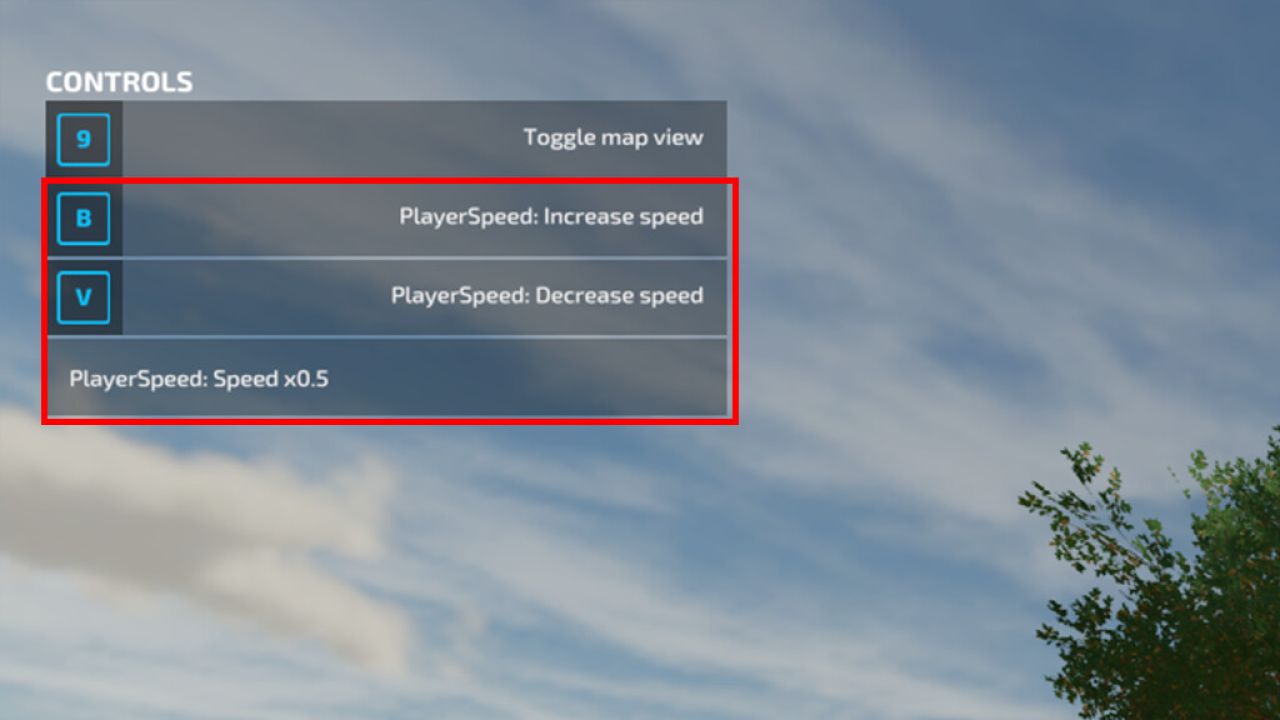 Player Speed