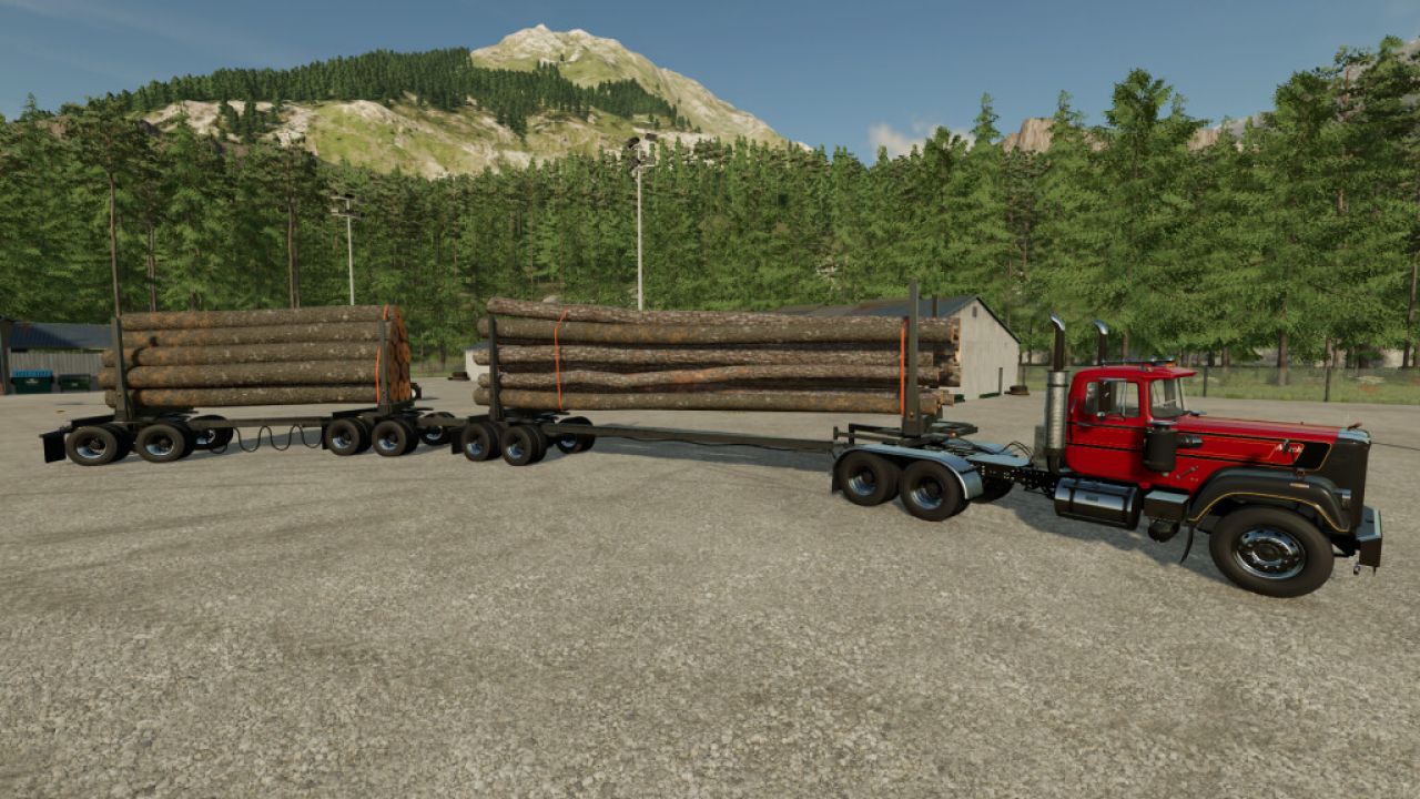 Pole Log Trailer