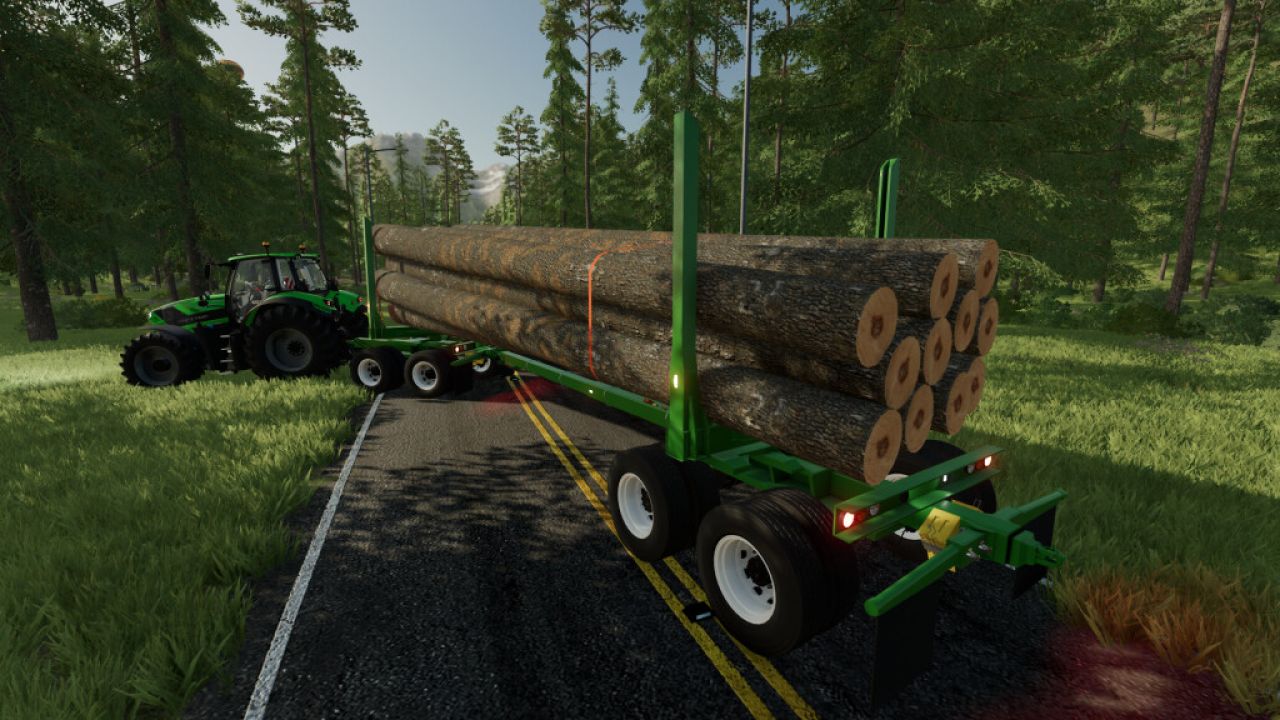 Pole Log Trailer
