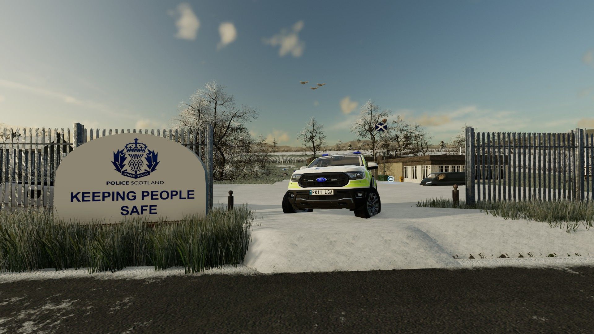 Pakiet pojazdów policji Szkocji