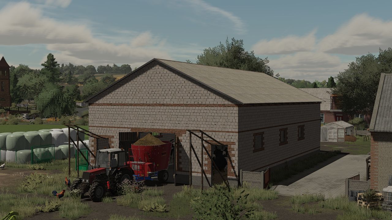 Polish barn for cows