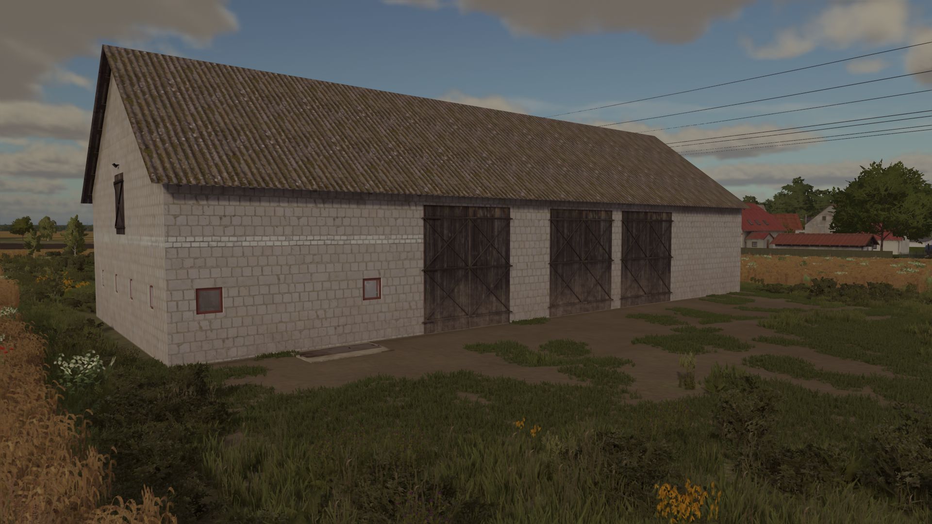 Polish Barn with Pigsty