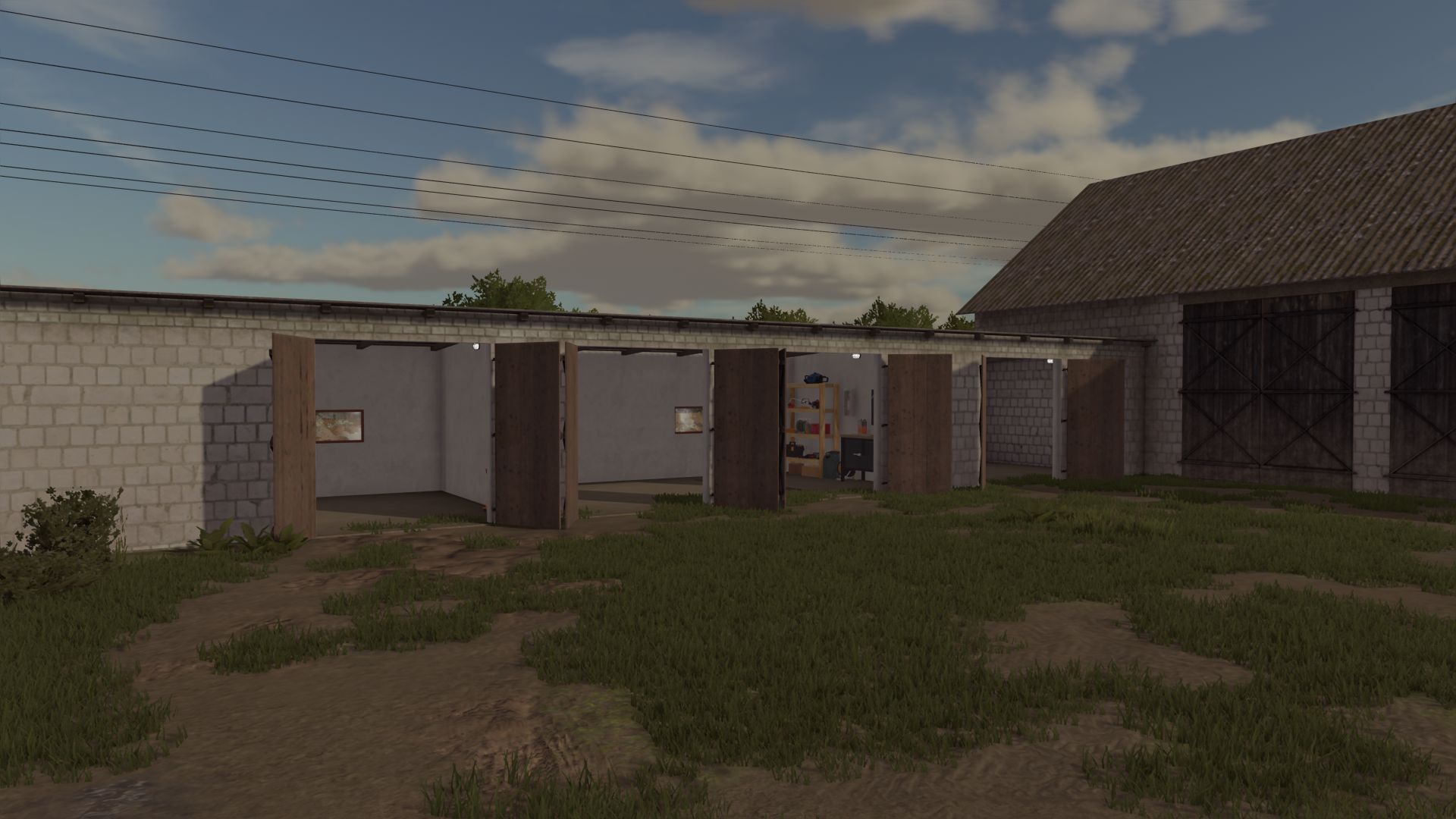 Polish Barn with Pigsty
