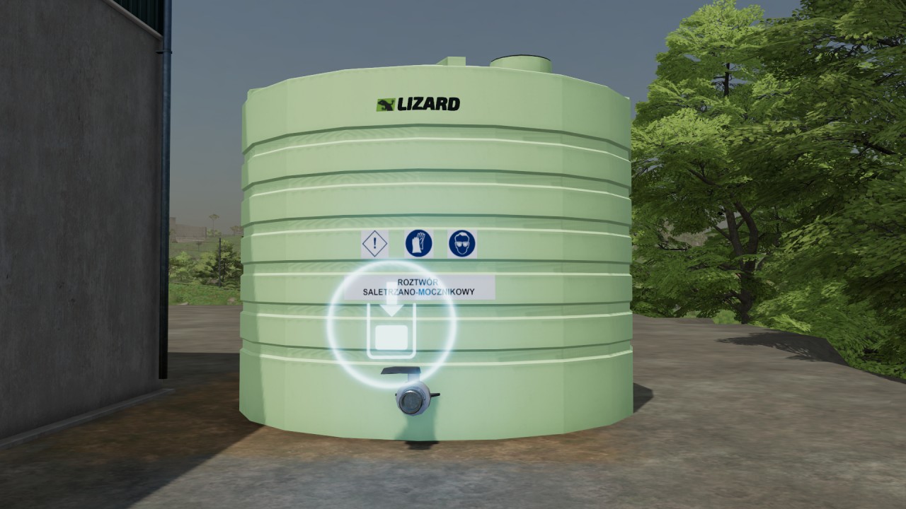 Polish fertilizer tank