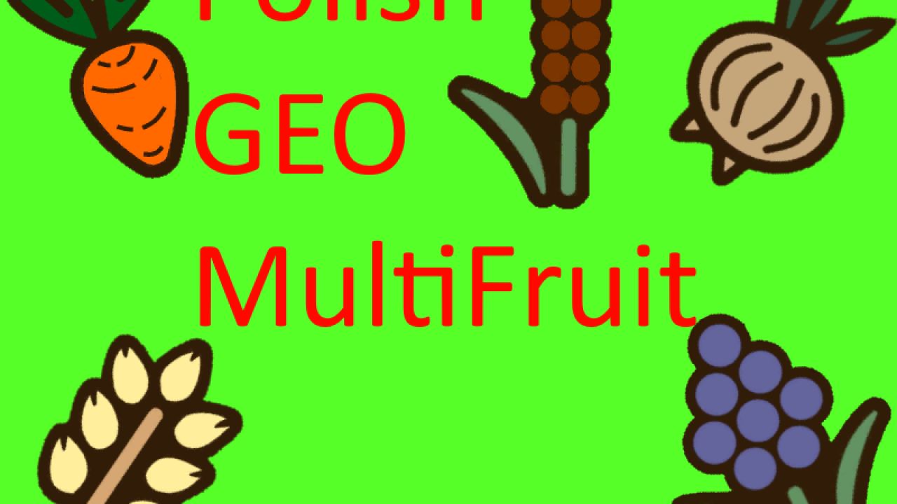 GEO polonais avec MultiFruit