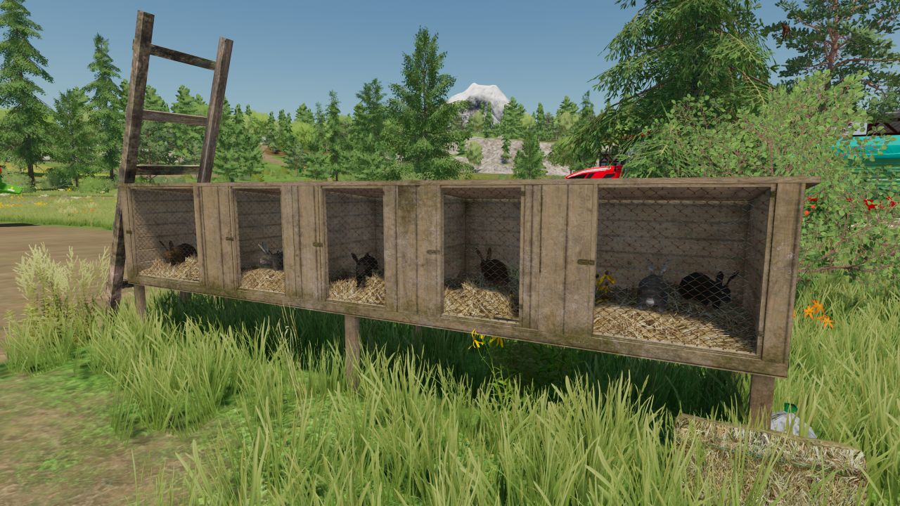 Cages à lapins polonaises